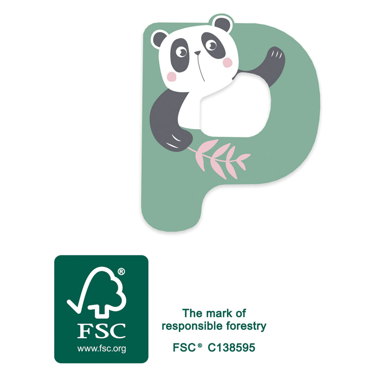 Liten fot - trädjur barnbokstav - sid