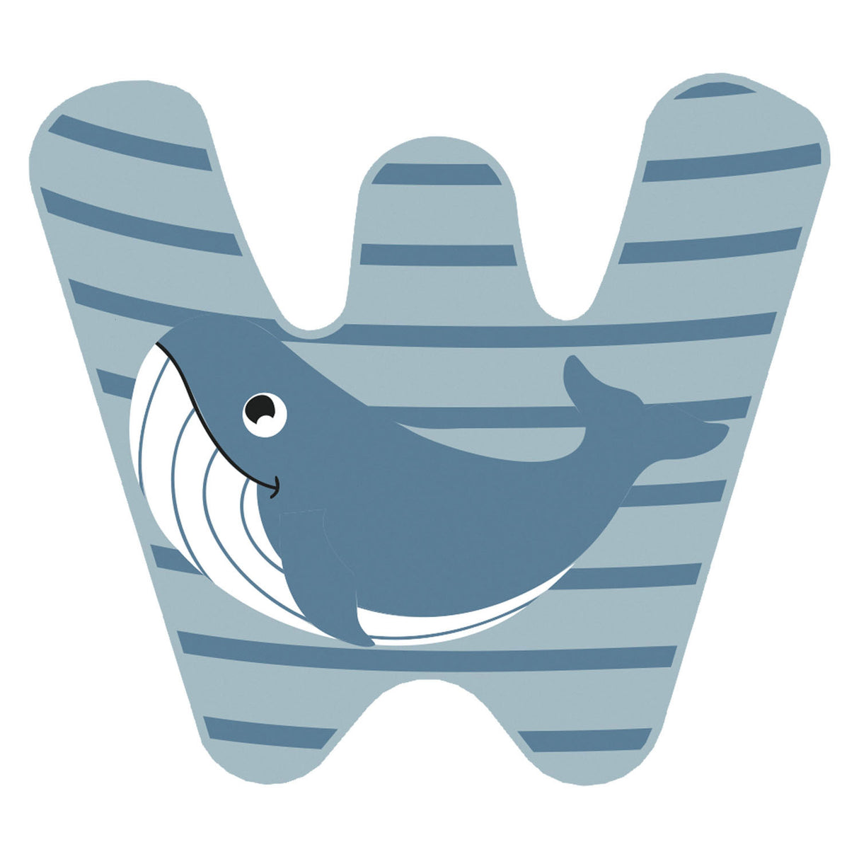 Pieni jalka - puinen eläin lasten kirje - w