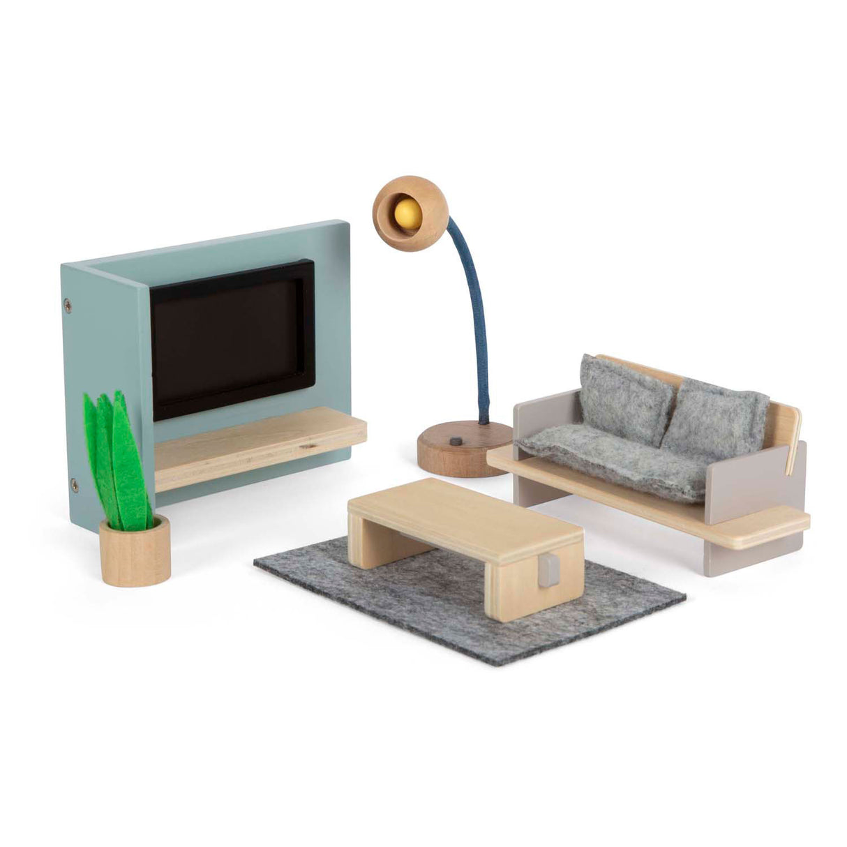 Small foot - wooden dollhouse furniture living room