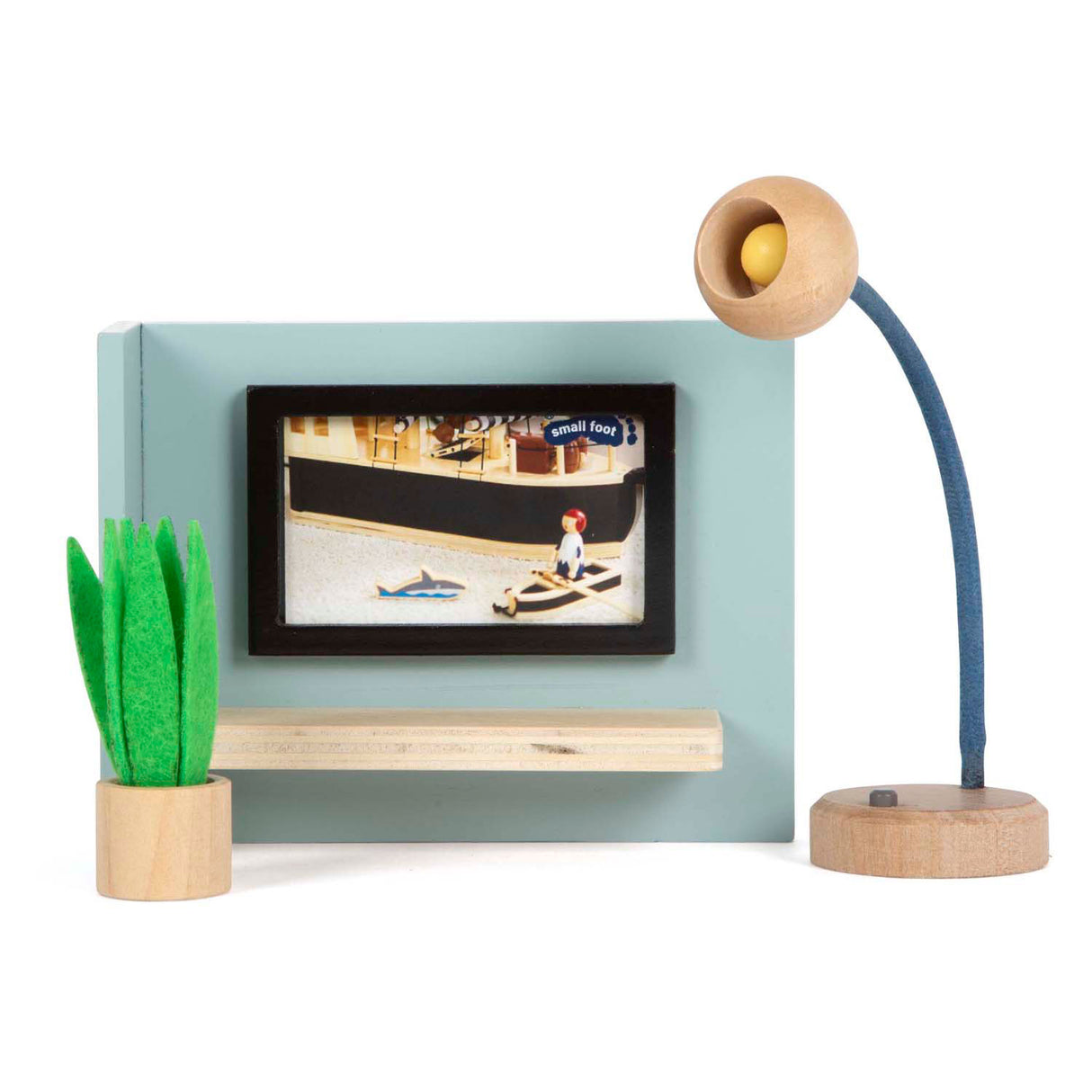 Small foot - wooden dollhouse furniture living room