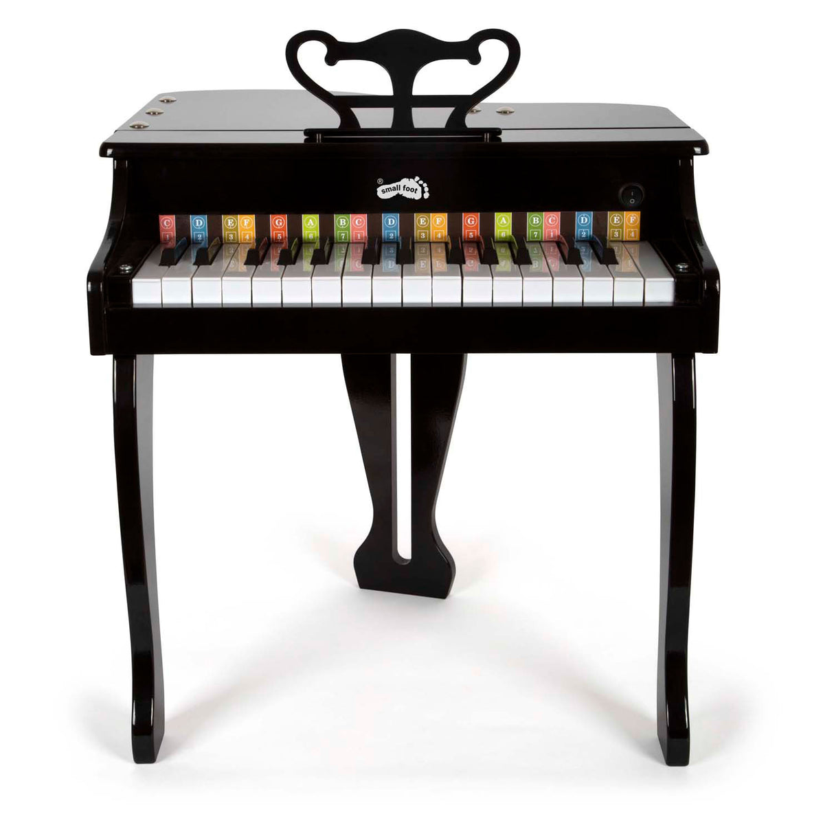 Small foot - black wooden children's grand piano