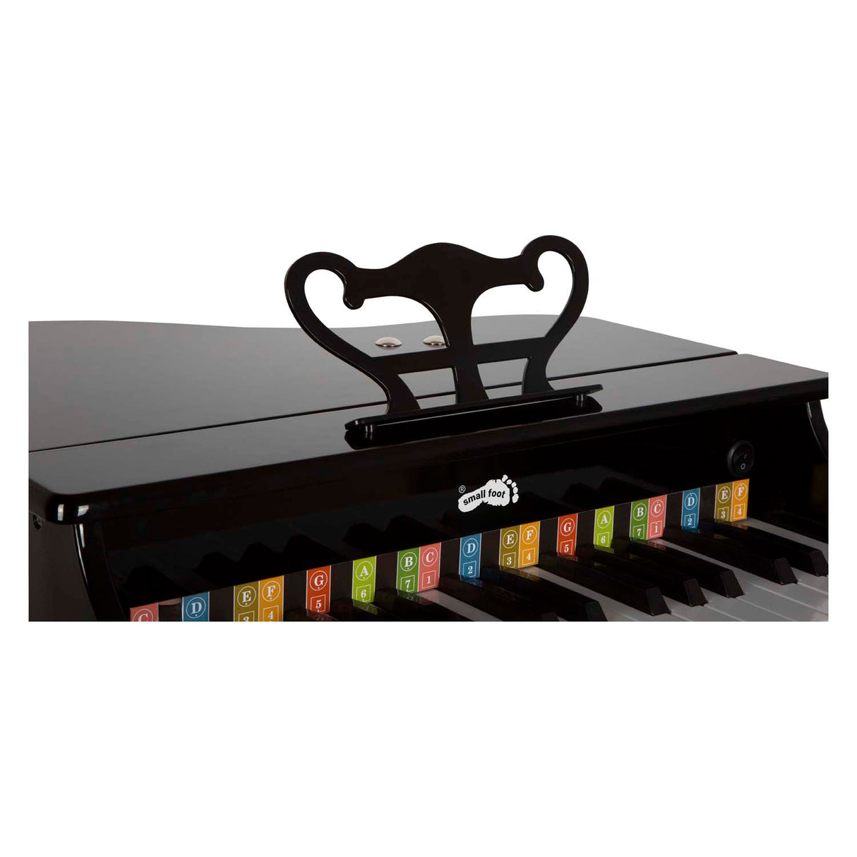 Small foot - black wooden children's grand piano