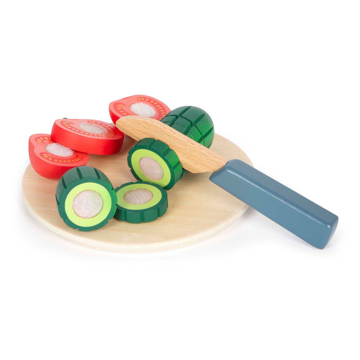Small foot - wooden toy food salad play set, 11 pieces.