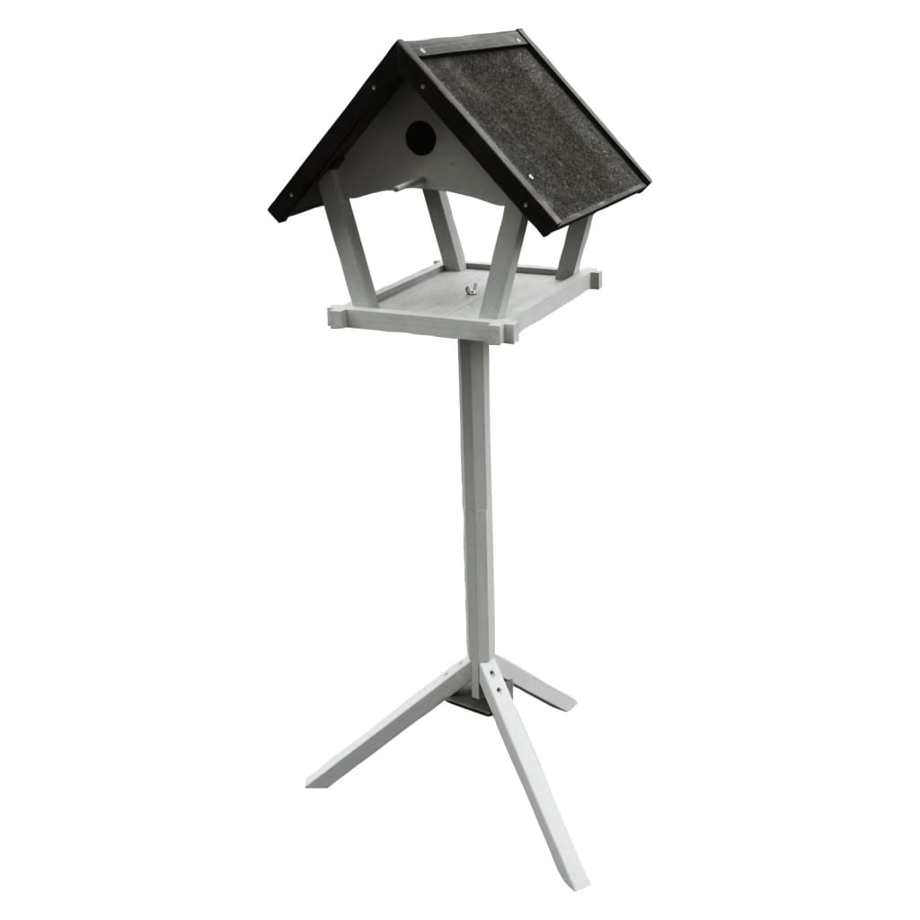 FLAMINGO FLAMINGO Bird feeding table on stand Tjorn 48x44x138 cm light gray