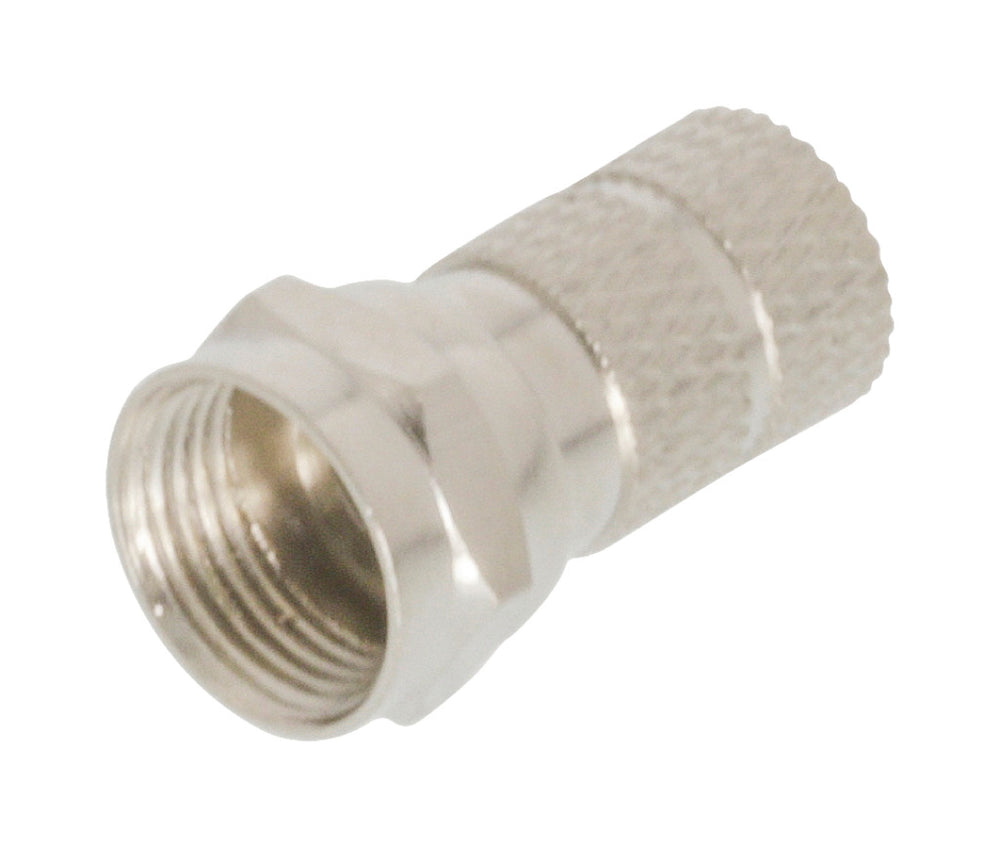 Valueline fc-001prof f-connector male metal silver