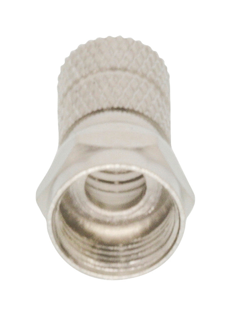 Valueline fc-001prof f-connector male metal silver