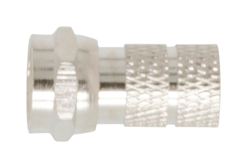 Valueline fc-001prof f-connector male metal silver