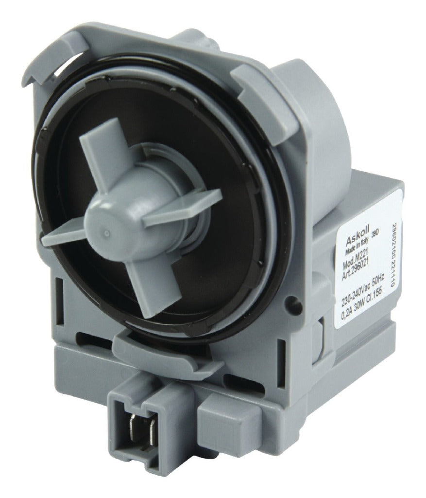 Askoll w1-07174-ask drenažo siurblys be siurblio korpuso su tinklelio jungtimi, skirtas Bosch Siemens, be kita ko