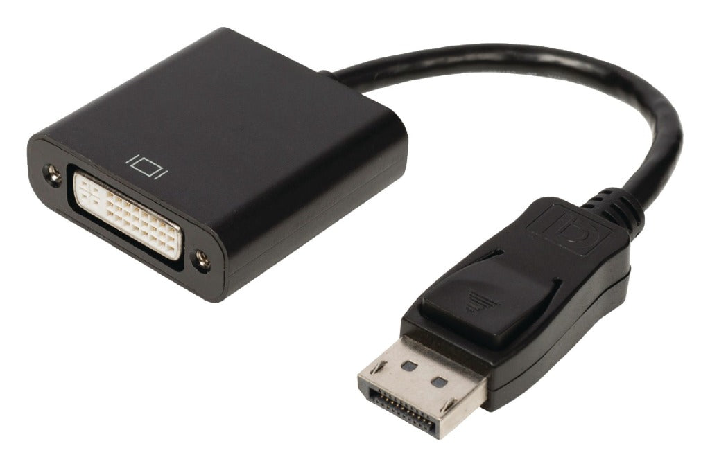 Valueline VLCB37250B02 DisplayPort адаптерен кабел DisplayPort мъжки - DVI-D 24 + 1-пинов женски 0,20 м черен