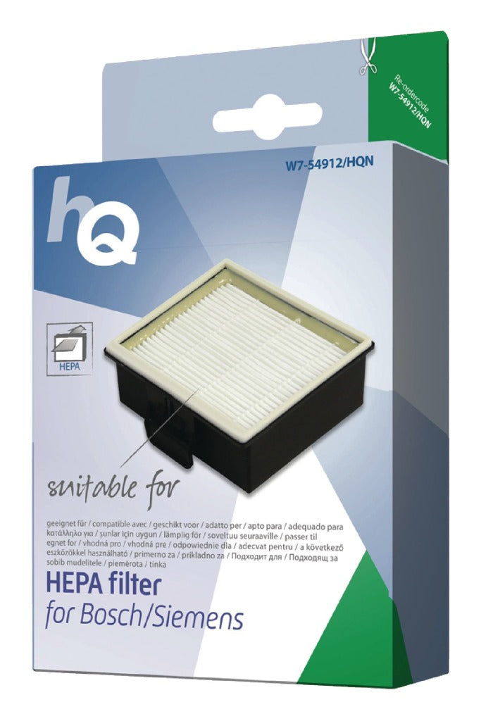 Filtro Hepa activo HQ W7-54912-N Bosch Siemens