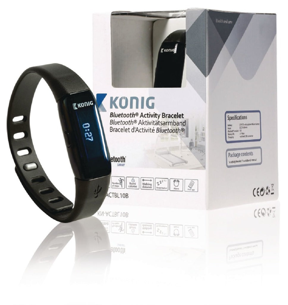 K ouml;nig könig kn-actbl10b bluetooth sports bracelet