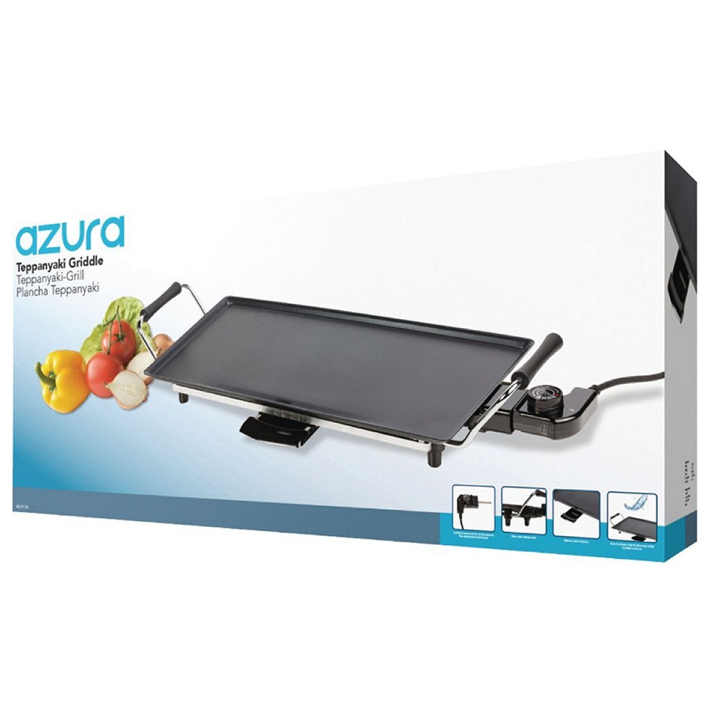 Azura teppanyaki-grill zwart
