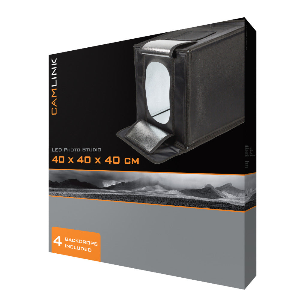 Kit studio photo professionnel Camlink cl-ledstudio40