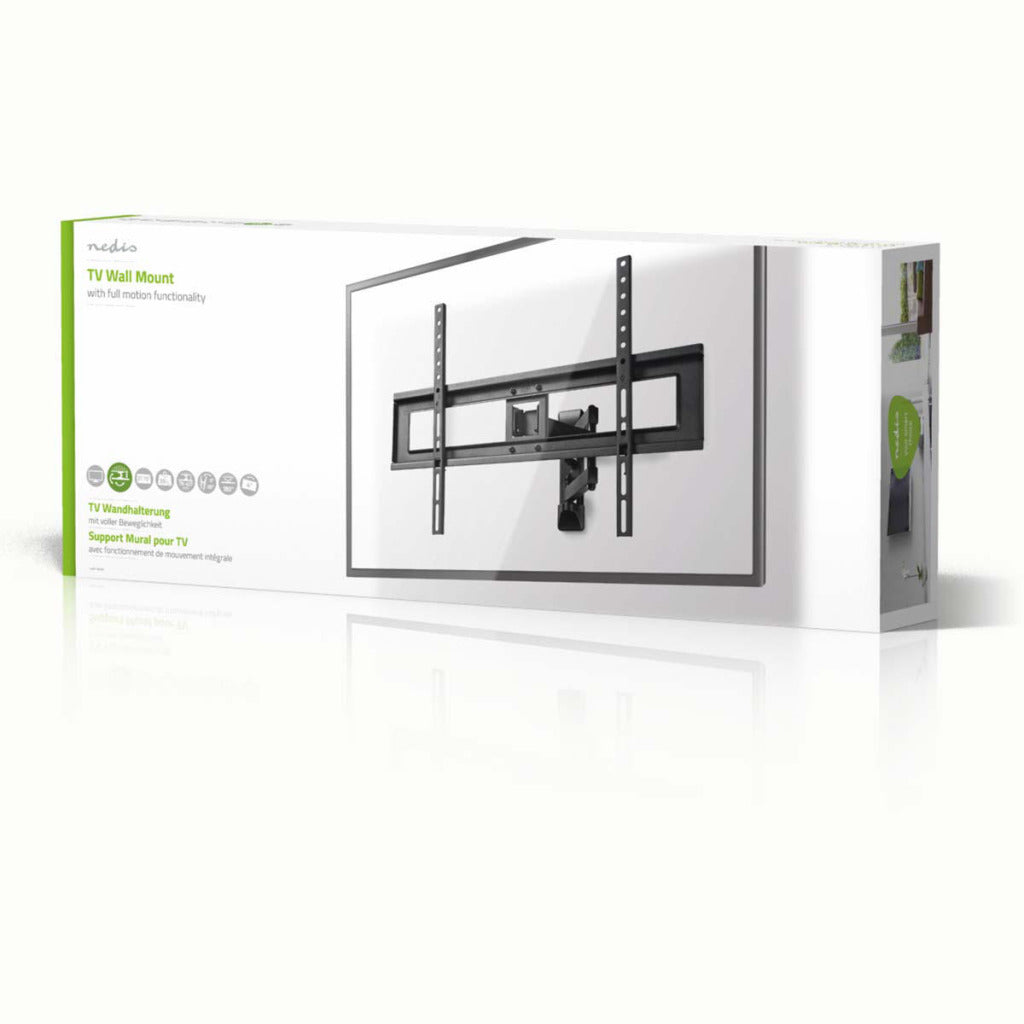 Nedis tvwm1550bk full-motion TV wall mount 37 70 max. 35 kg 3 hinge points