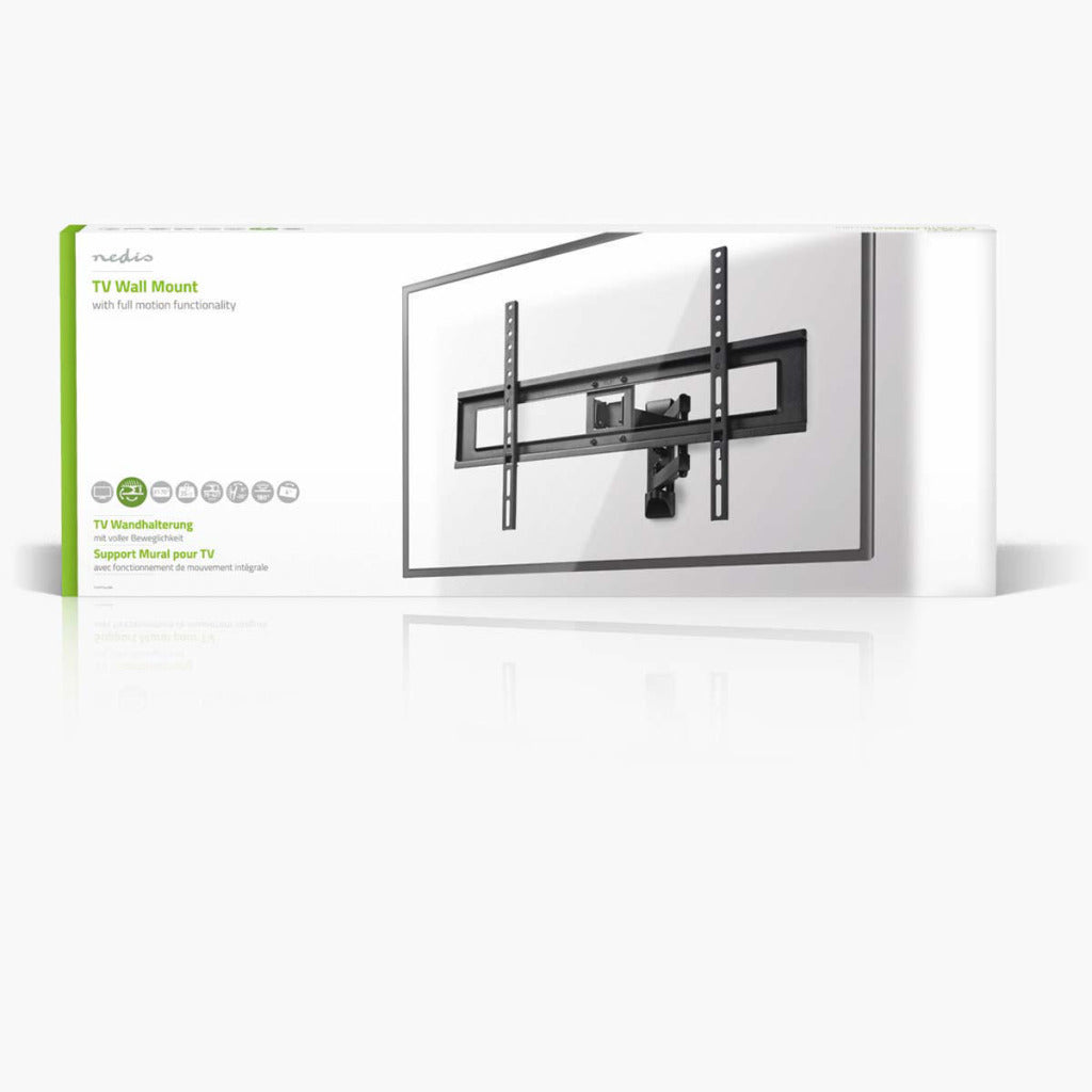 Nedis tvwm1550bk full-motion TV wall mount 37 70 max. 35 kg 3 hinge points
