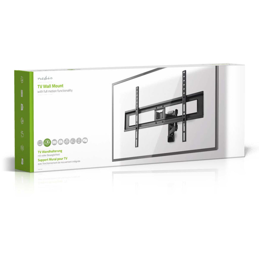 Nedis tvwm1550bk full-motion TV wall mount 37 70 max. 35 kg 3 hinge points