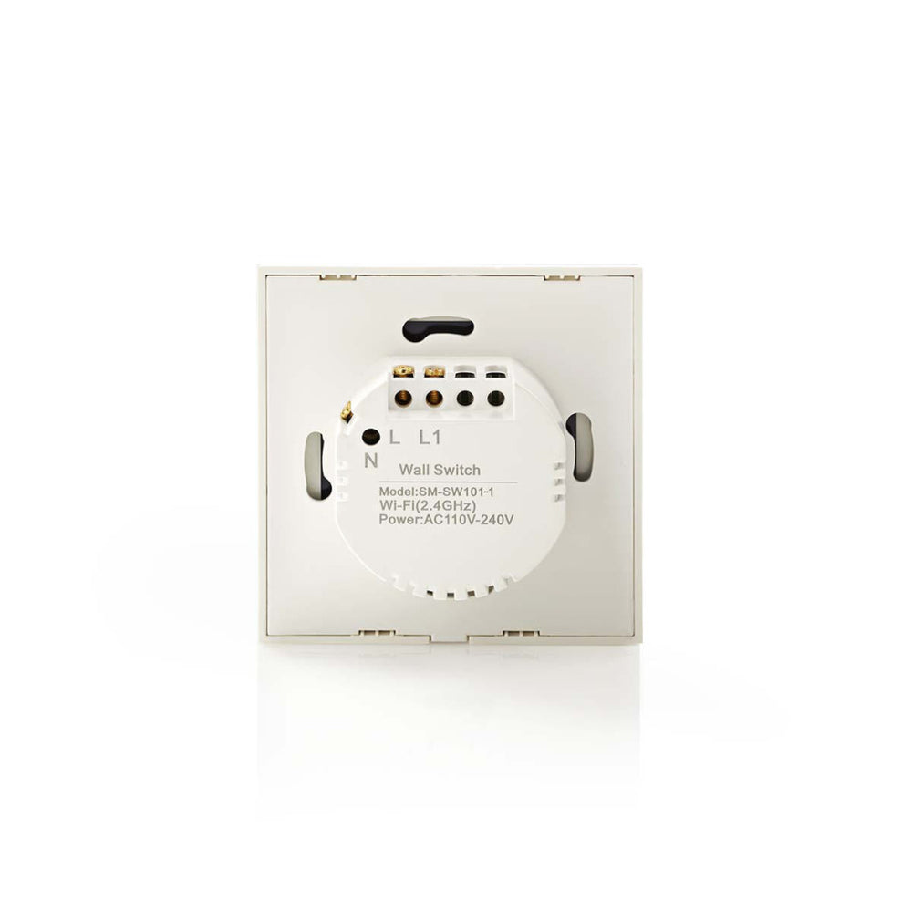 Nedis wifiws10wt wi-fi smart ljusströmbrytare enkel