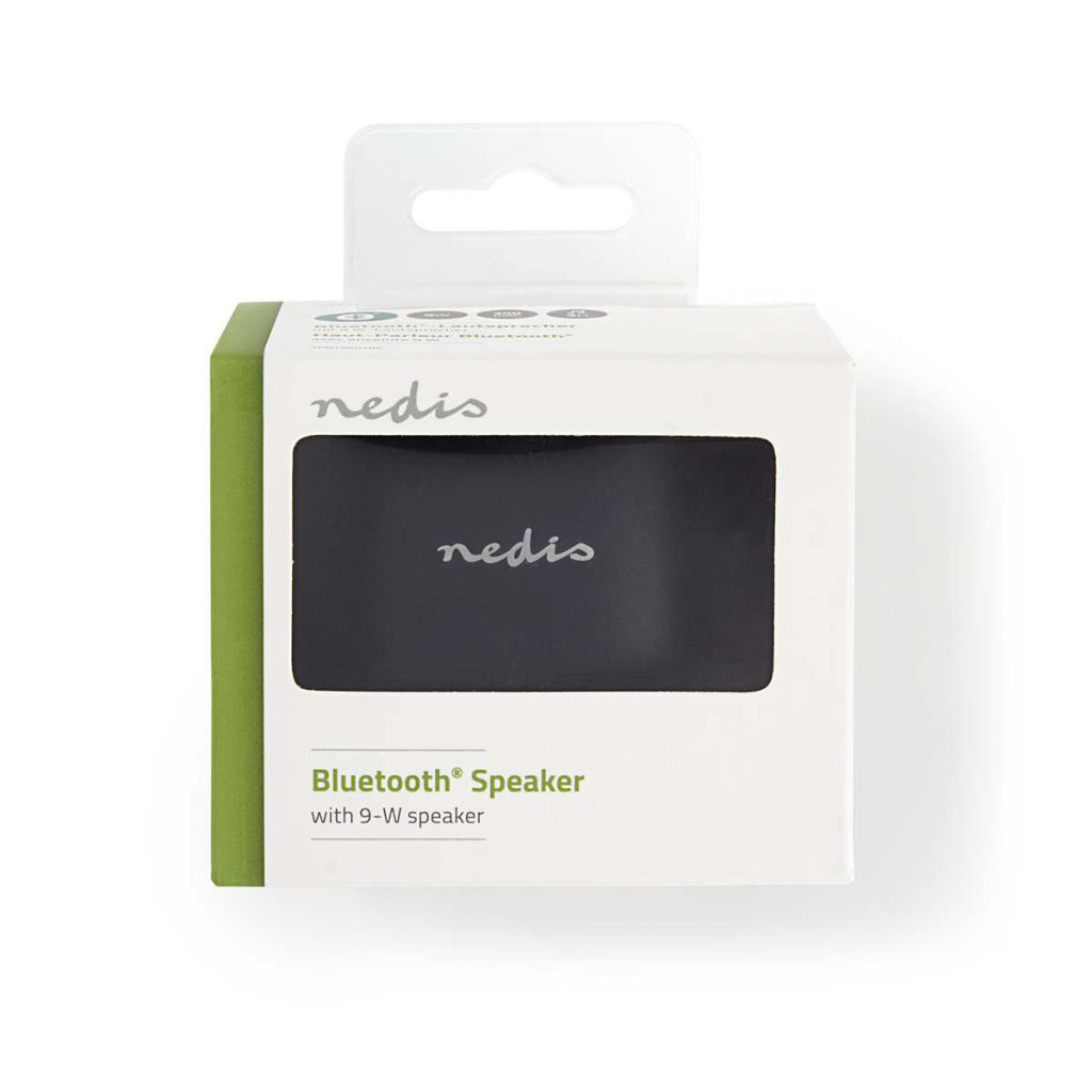 Nedis spbtav01bk högtalare med bluetooth® 9 w max 3 timmars speltid svart