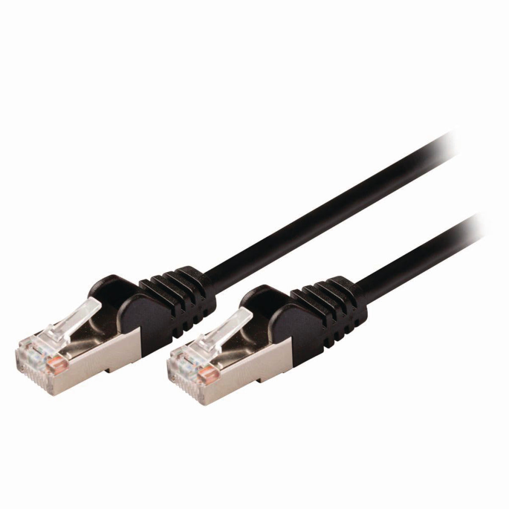 Nedis CCGP85121BK025 Cat5e SF UTP Network Cable RJ45 Male - RJ45 Male 0.25 m Black
