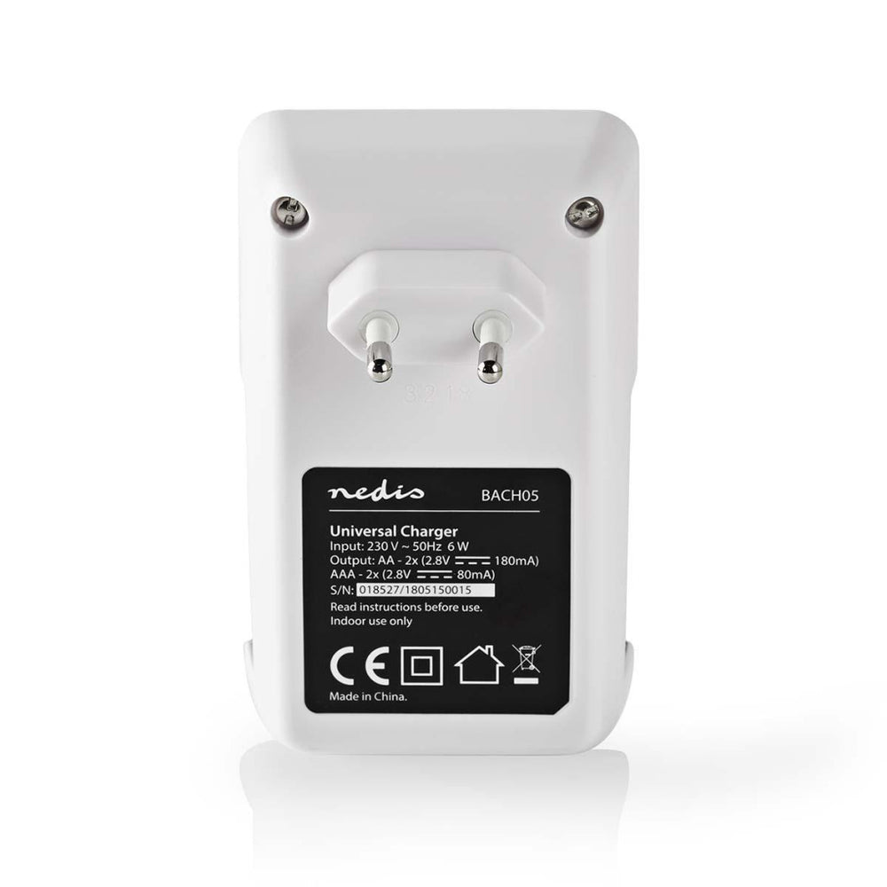 Nedis Bach05 Nimh-Acculader AA AAA