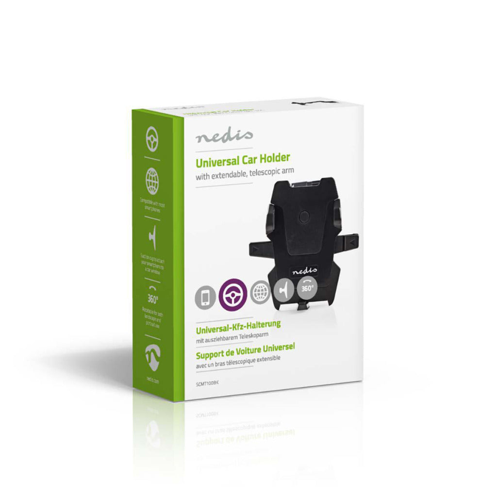 Nedis scmt100bk smartphone holder for the car universal