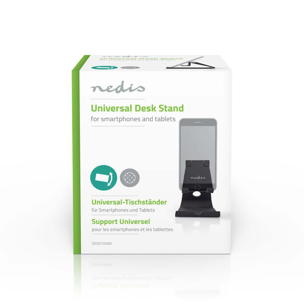 Nedis SDSD100BK smartphone tablet stand adjustable black
