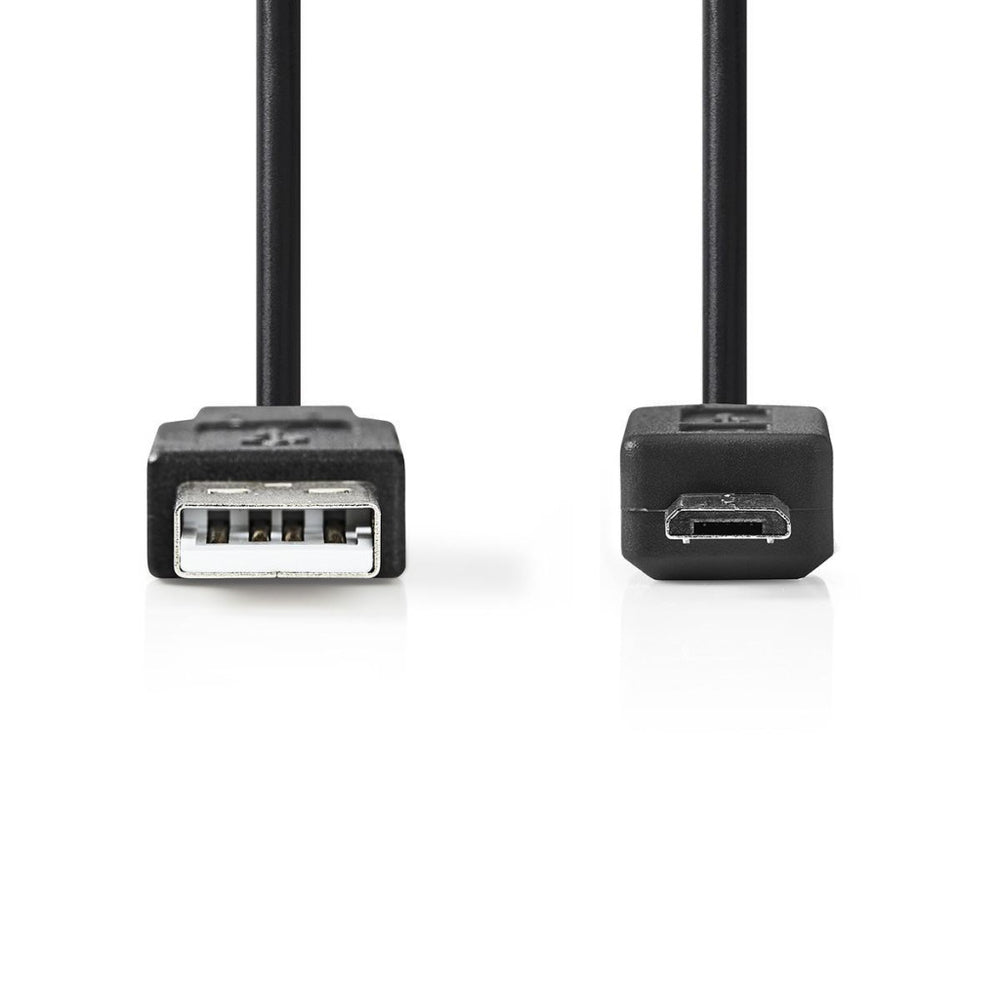 Nedis ccgt60500bk20 Kabel USB 2.0 A Stecker - Micro B Stecker 2,0 m schwarz