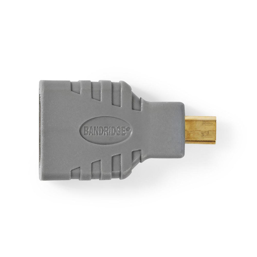 Adattatore HDMI Bandridge BVP130 Micro connettore HDMI - HDMI femmina grigio