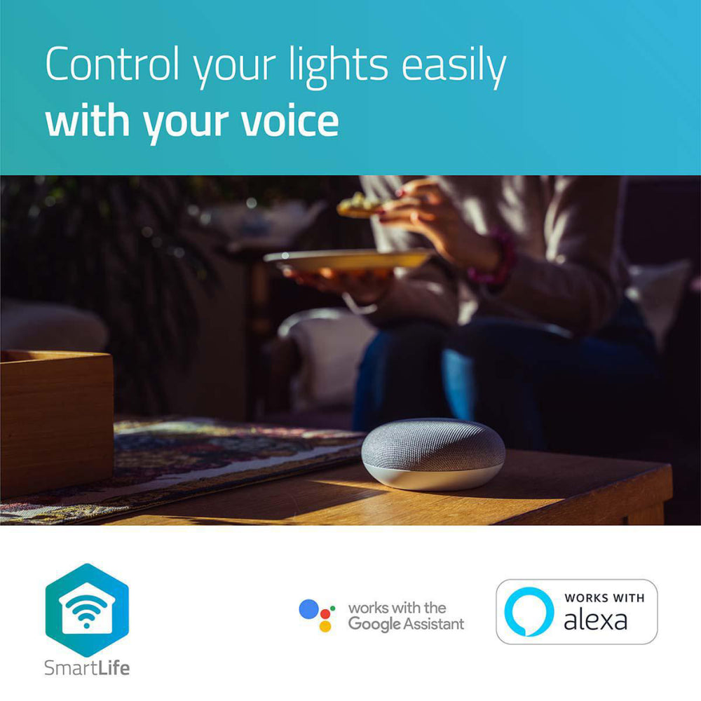 Nedis Wi-Fi LW12WTB22 SmartLife LED Bulb Wi-Fi B22 800 lm 9 W Warm White 2700 K Energy Class: A+ Android Trade; ios a60