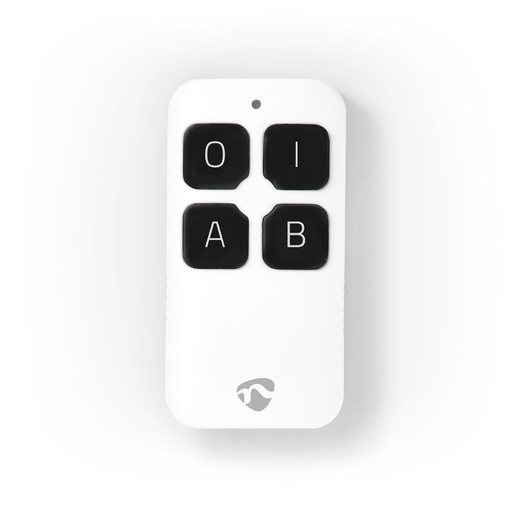 Nedis zbrc10wt smart remote control zigbee 4 buttons including battery white