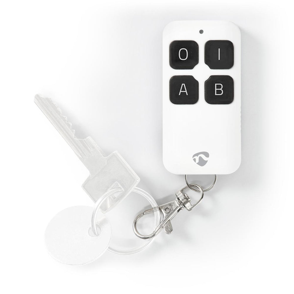 Nedis zbrc10wt smart remote control zigbee 4 buttons including battery white