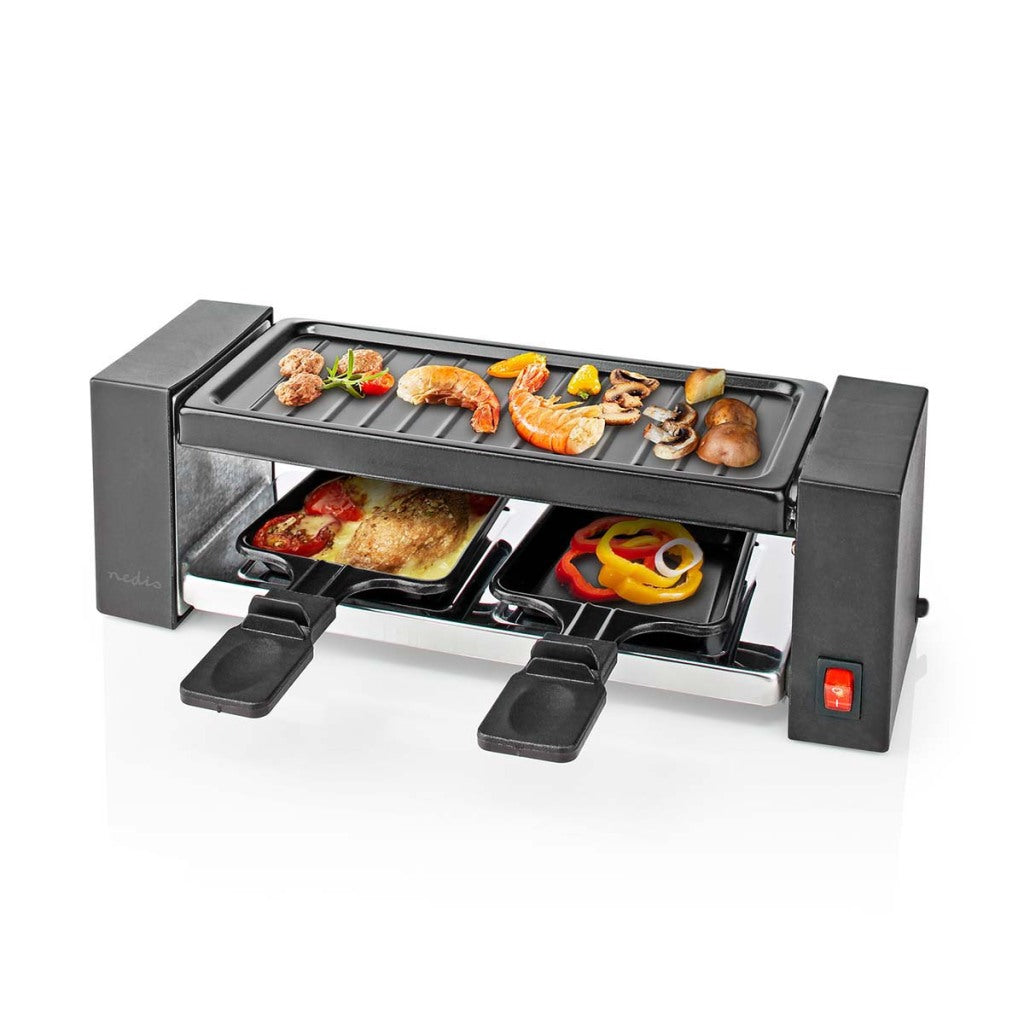 Nedis FCRA210FBK2 Raclette Grill til 2 personer
