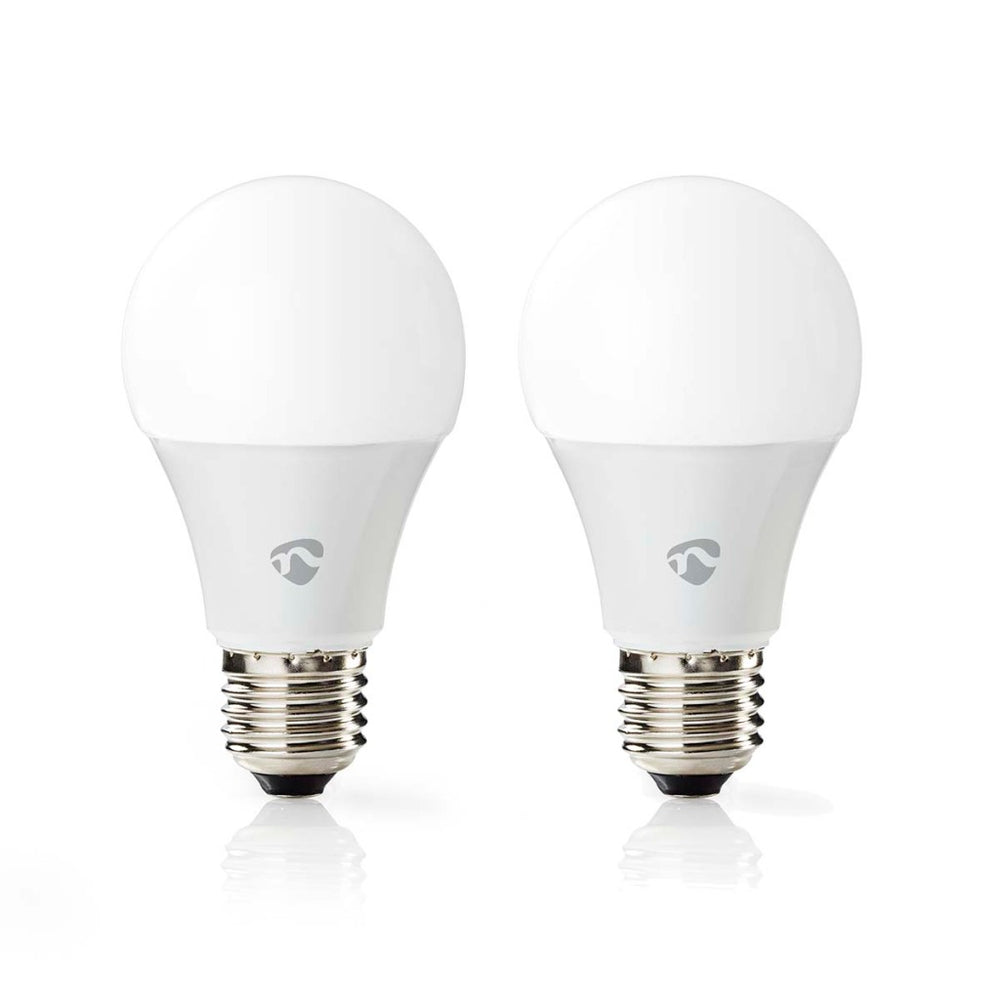 Nedis wifilrc20e27 smartlife multicolour lamp wi-fi e27 806 lm 9 w rgb warm to cool white android trade; ios peer