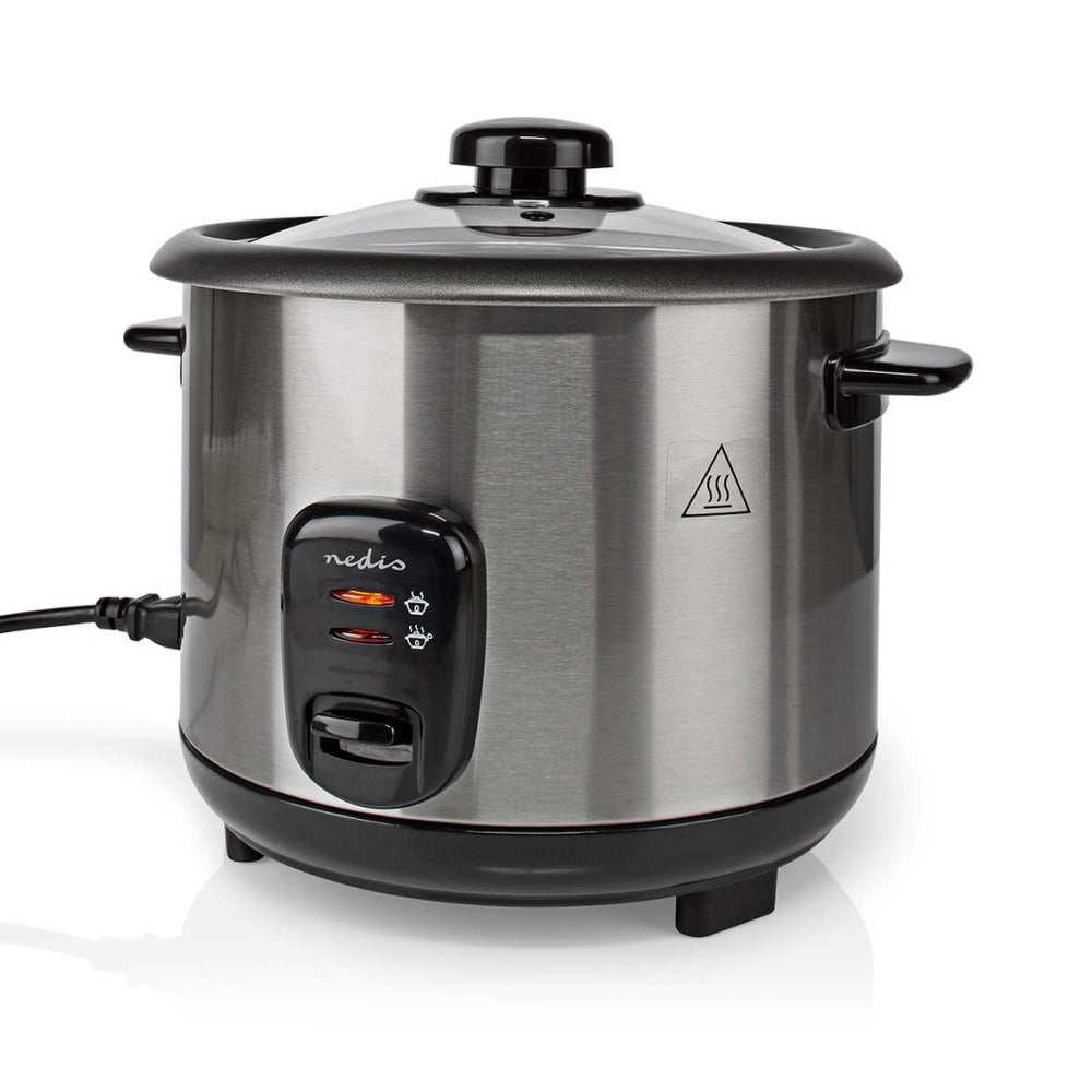 Nedis karc115al rice cooker 1.5l 500w silver