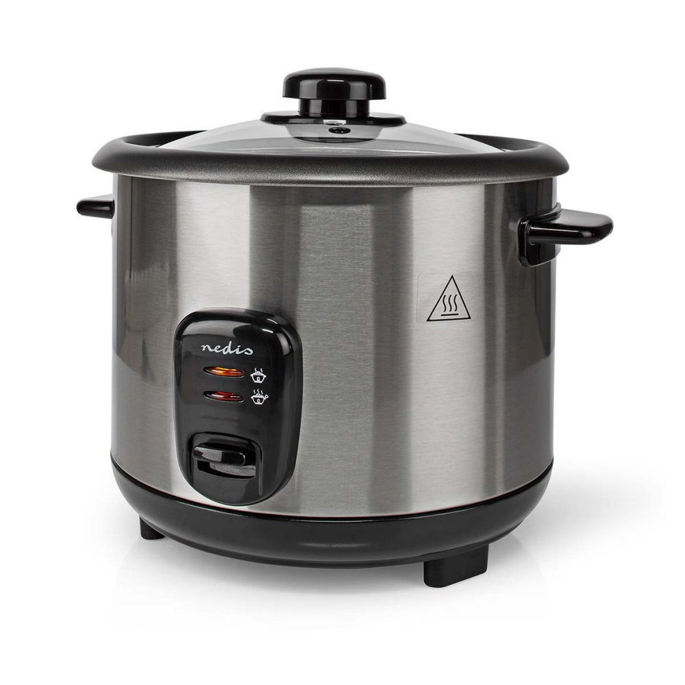 Nedis karc115al rice cooker 1.5l 500w silver