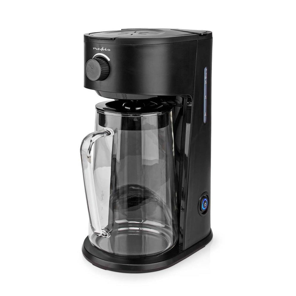 Nedis kaicm200fbk iced coffee iced tea maker filter coffee 2.5 l 6 cups black