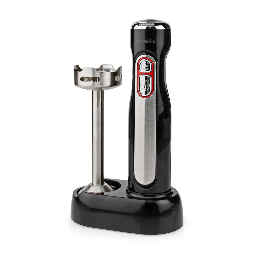 Nedis kahb600bk mixeur plongeant 100w argent noir