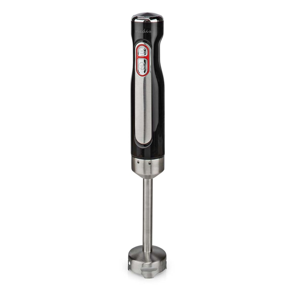 Nedis kahb600bk hand blender 100w silver black