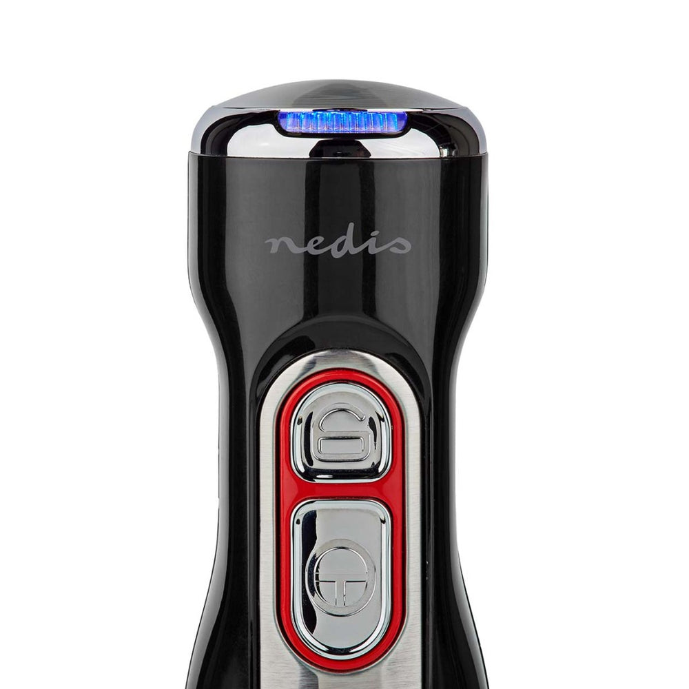 Nedis kahb600bk hand blender 100w silver black