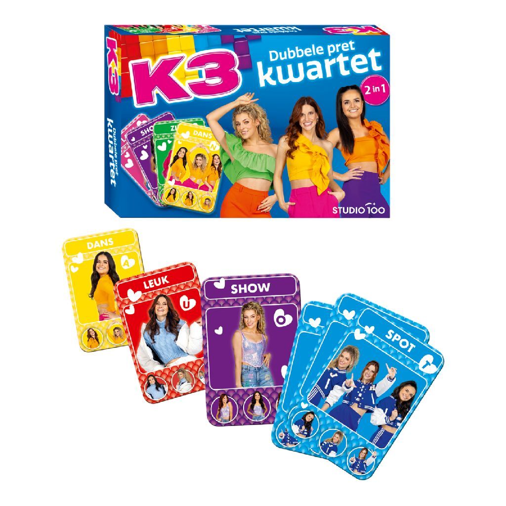 Studio 100 k3 -kvartetti - kaksinkertainen hauskuus