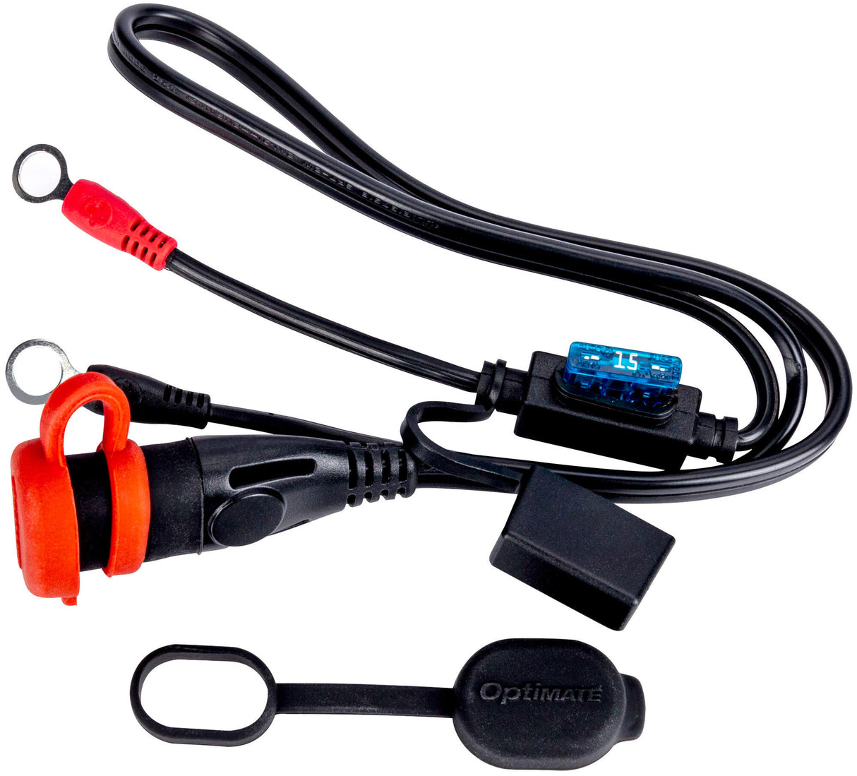 Tecmate toebehoren oesenkabel optimate m. cap 15a
