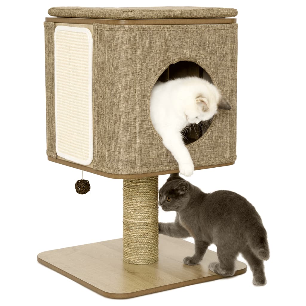 Jack e Vanilla Jack e Vanilla Cat Furniture Molly 42x42x67 cm Brown