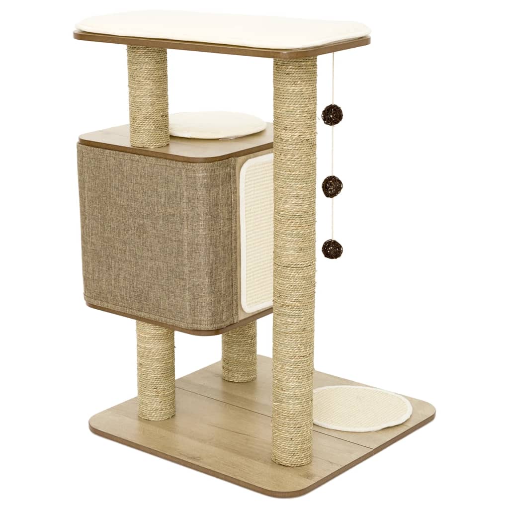 Jack and Vanilla Jack y Vanilla Cat Furniture Molly 56x56x86 cm marrón