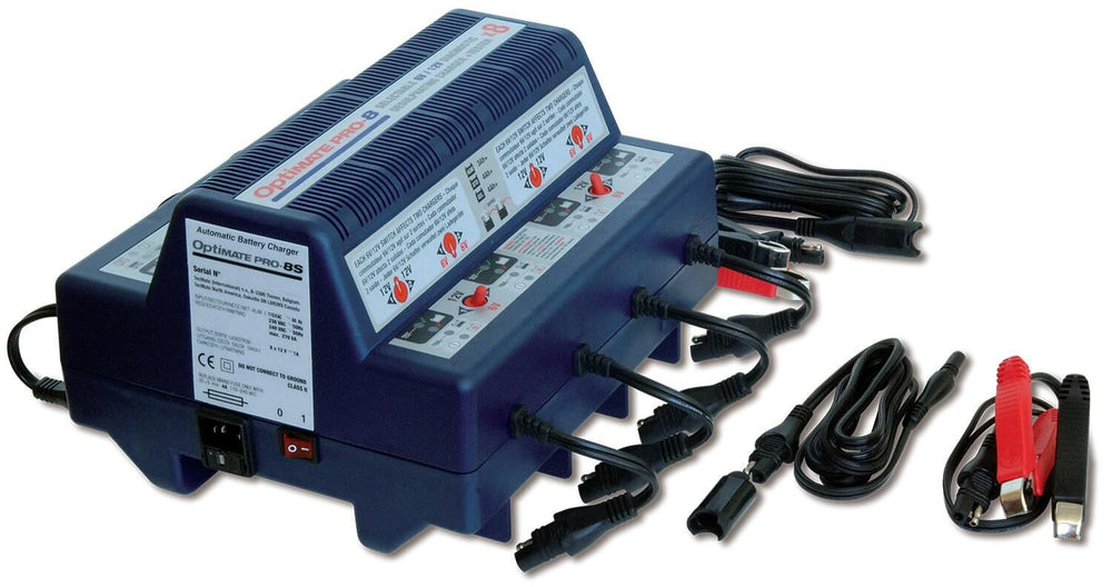 Tecmate battery charger optimate pro-8 optimate pro-8 charger