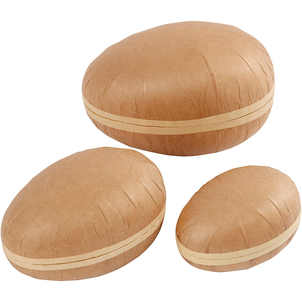 Creativ company two-piece egg, l: 12+15+18 cm, 3 pieces 1 box