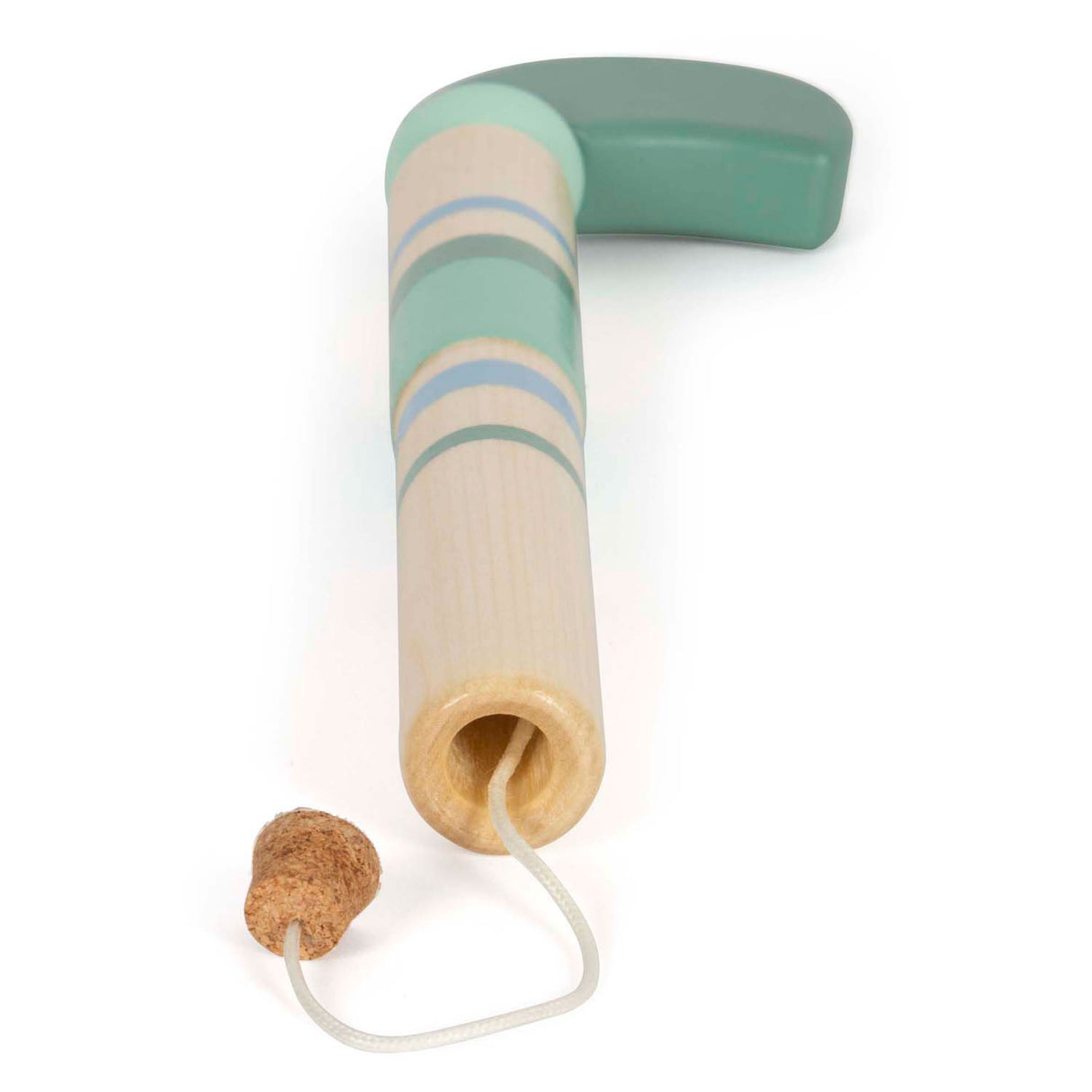 Cos beag - piostail adhmaid le corc