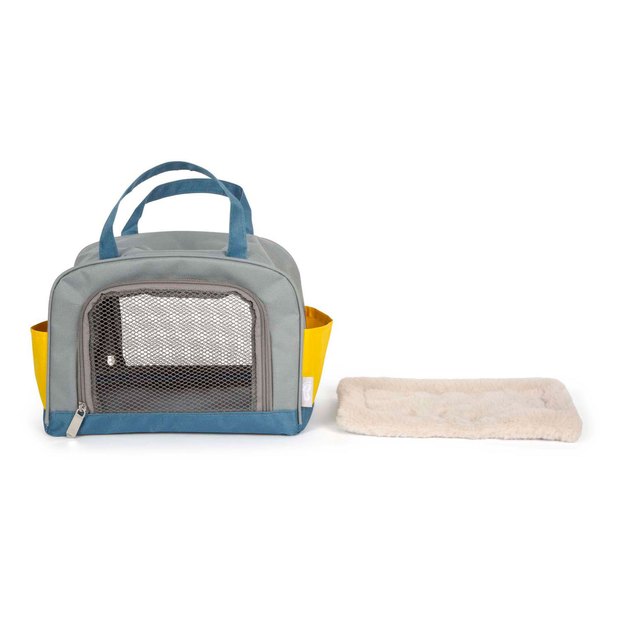 Small Foot – Cagnolino di peluche con borsa per il trasporto e set per la cura