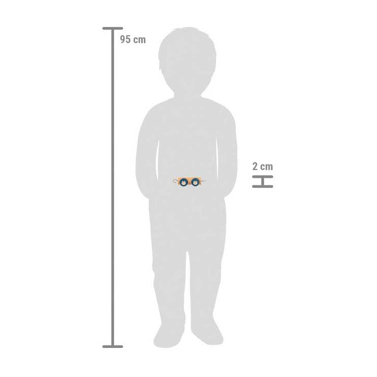 Cos beag - litir adhmaid traein Polar - leantóir