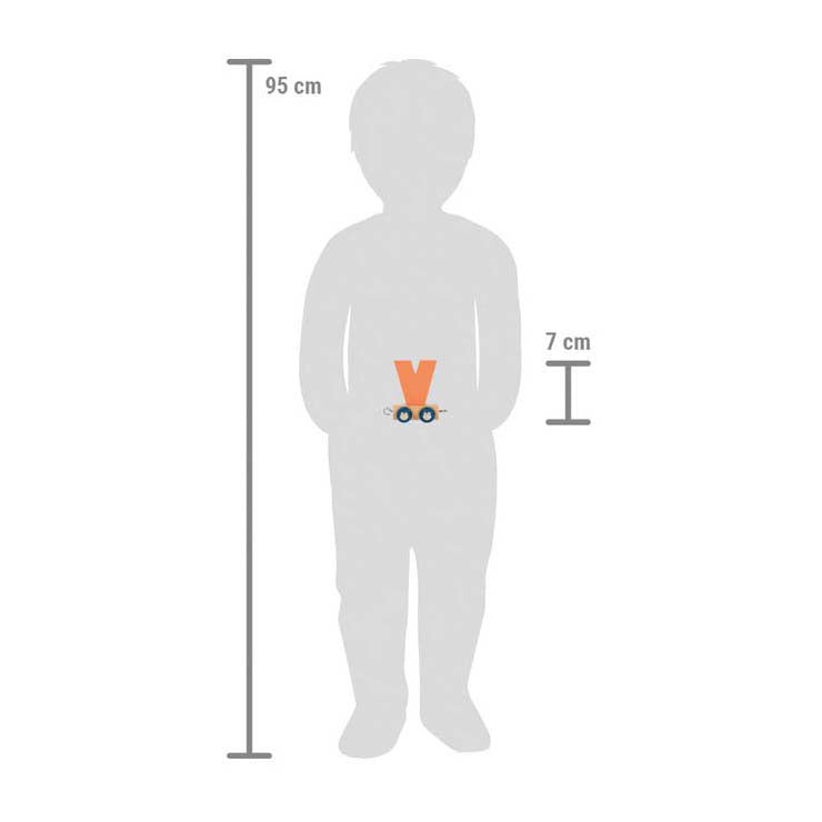 Cos bheag - litir adhmaid traein polar - v