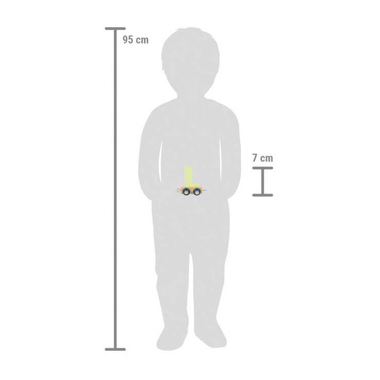 Kleiner Fuß - Holzschrift Polar - l